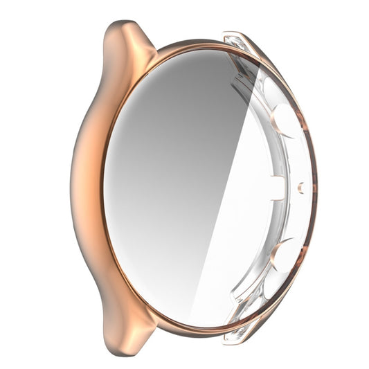 For Amazfit GTR 3 / GTR 3 Pro Full Coverage TPU Electroplating Watch Case(Rose Gold) - Watch Cases by buy2fix | Online Shopping UK | buy2fix