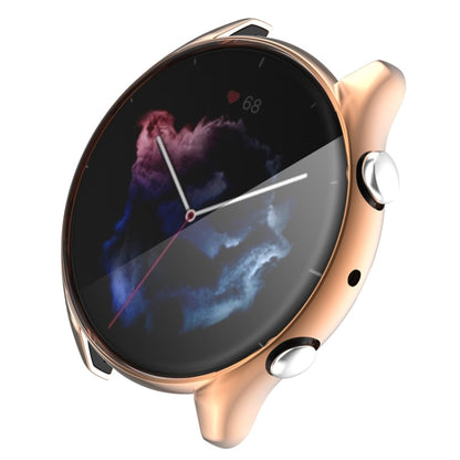 For Amazfit GTR 3 / GTR 3 Pro Full Coverage TPU Electroplating Watch Case(Rose Gold) - Watch Cases by buy2fix | Online Shopping UK | buy2fix
