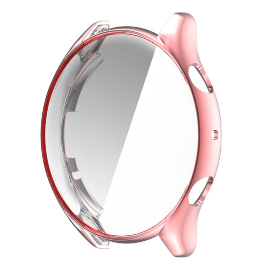 For Amazfit GTR 3 / GTR 3 Pro Full Coverage TPU Electroplating Watch Case(Rose Pink) - Watch Cases by buy2fix | Online Shopping UK | buy2fix