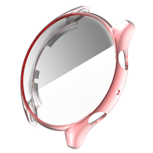 For Amazfit GTR 3 / GTR 3 Pro Full Coverage TPU Electroplating Watch Case(Rose Pink) - Watch Cases by buy2fix | Online Shopping UK | buy2fix