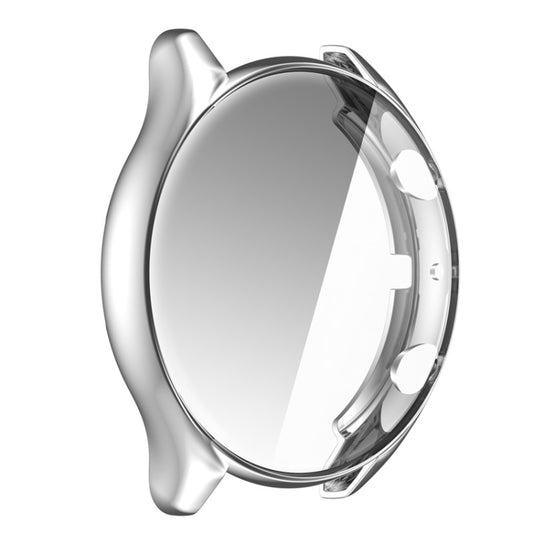 For Amazfit GTR 3 / GTR 3 Pro Full Coverage TPU Electroplating Watch Case(Silver) - Watch Cases by buy2fix | Online Shopping UK | buy2fix