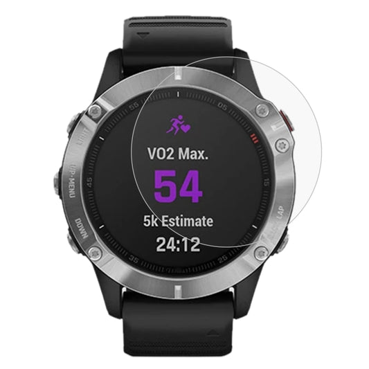 For Garmin Fenix 6 0.26mm 2.5D 9H Tempered Glass Film Screen Protector - Screen Protector by buy2fix | Online Shopping UK | buy2fix