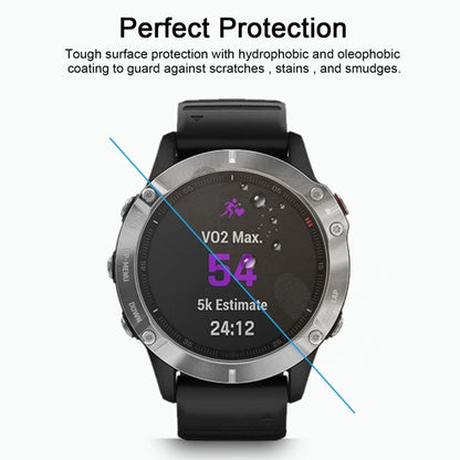For Garmin Fenix 6 0.26mm 2.5D 9H Tempered Glass Film Screen Protector - Screen Protector by buy2fix | Online Shopping UK | buy2fix