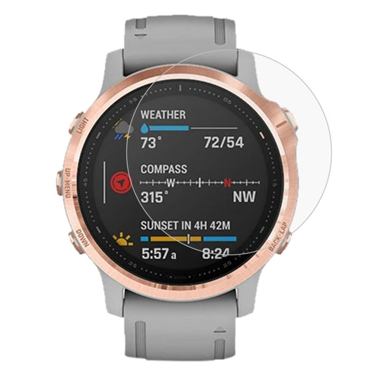 For Garmin Fenix 6S 0.26mm 2.5D 9H Tempered Glass Film Screen Protector - Screen Protector by buy2fix | Online Shopping UK | buy2fix