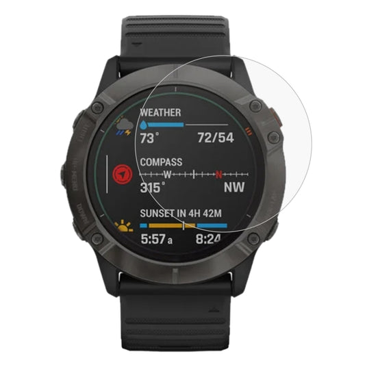 For Garmin Fenix 6X Pro 0.26mm 2.5D 9H Tempered Glass Film Screen Protector - Screen Protector by buy2fix | Online Shopping UK | buy2fix