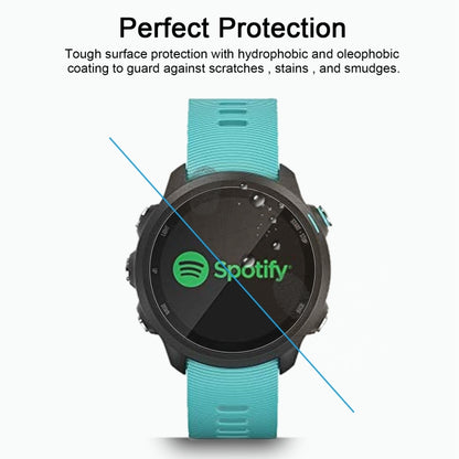 For Garmin Forerunner 245 0.26mm 2.5D 9H Tempered Glass Film Screen Protector - Screen Protector by buy2fix | Online Shopping UK | buy2fix