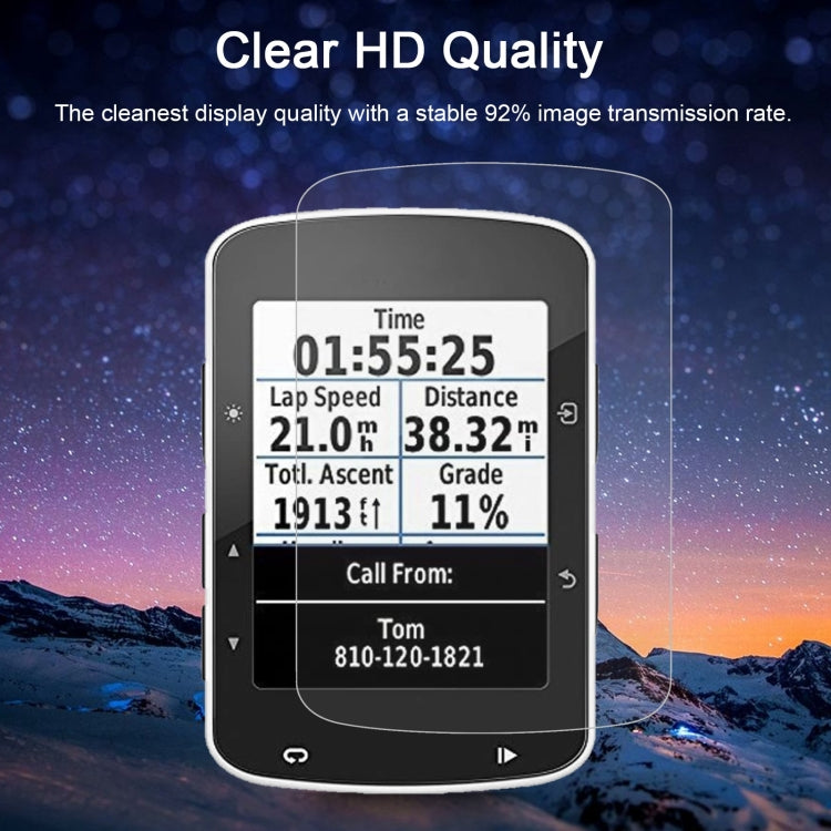 For Garmin Edge 520 0.26mm 2.5D 9H Tempered Glass Film Screen Protector - Screen Protector by buy2fix | Online Shopping UK | buy2fix