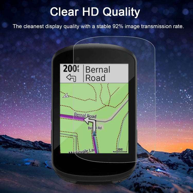For Garmin Edge 530 0.26mm 2.5D 9H Tempered Glass Film Screen Protector - Screen Protector by buy2fix | Online Shopping UK | buy2fix