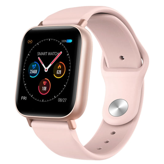 Q10 Fashion Smart Sports Watch, 1.3 inch TFT Screen, IP67 Waterproof, Support Heart Rate / Blood Pressure Monitoring / Sleep Monitoring / Sedentary Reminder (Pink) by buy2fix
