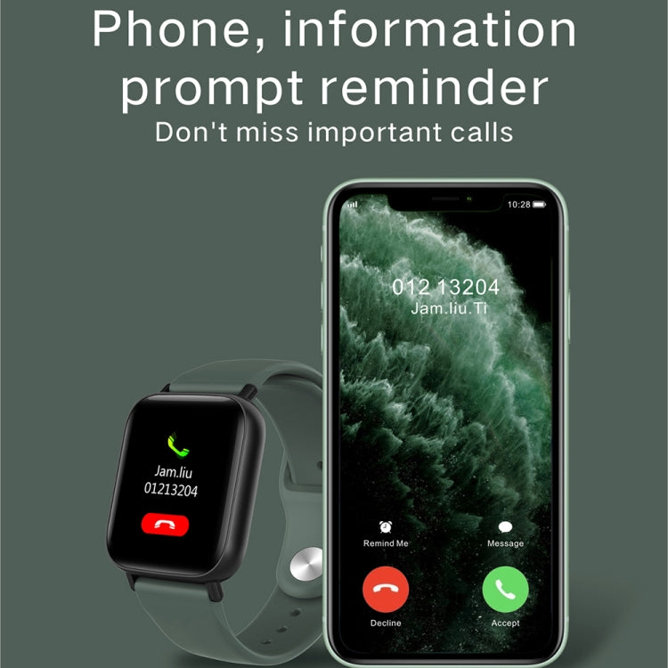 Q10 Fashion Smart Sports Watch, 1.3 inch TFT Screen, IP67 Waterproof, Support Heart Rate / Blood Pressure Monitoring / Sleep Monitoring / Sedentary Reminder (Pink) by buy2fix