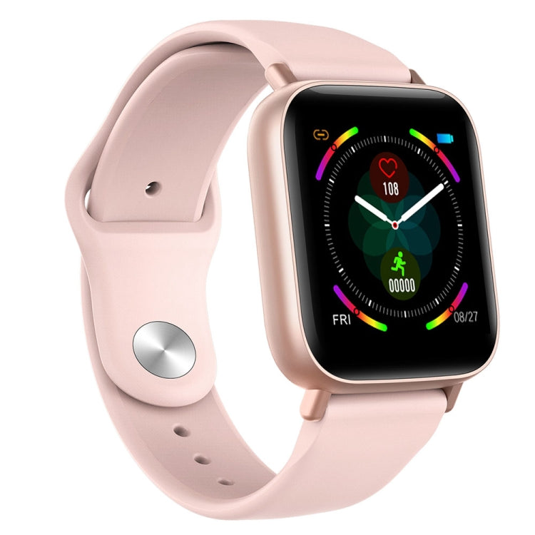 Q10 Fashion Smart Sports Watch, 1.3 inch TFT Screen, IP67 Waterproof, Support Heart Rate / Blood Pressure Monitoring / Sleep Monitoring / Sedentary Reminder (Pink) by buy2fix