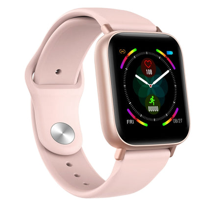 Q10 Fashion Smart Sports Watch, 1.3 inch TFT Screen, IP67 Waterproof, Support Heart Rate / Blood Pressure Monitoring / Sleep Monitoring / Sedentary Reminder (Pink) by buy2fix