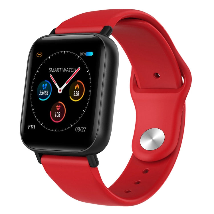 Q10 Fashion Smart Sports Watch, 1.3 inch TFT Screen, IP67 Waterproof, Support Heart Rate / Blood Pressure Monitoring / Sleep Monitoring / Sedentary Reminder (Red) by buy2fix