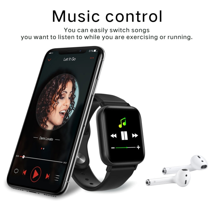 Q10 Fashion Smart Sports Watch, 1.3 inch TFT Screen, IP67 Waterproof, Support Heart Rate / Blood Pressure Monitoring / Sleep Monitoring / Sedentary Reminder (Red) by buy2fix