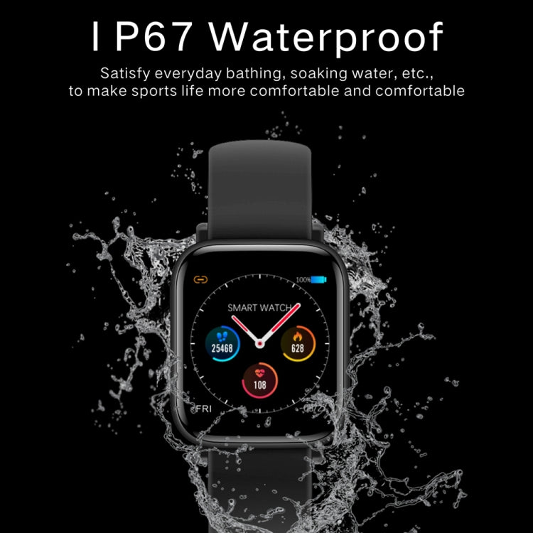 Q10 Fashion Smart Sports Watch, 1.3 inch TFT Screen, IP67 Waterproof, Support Heart Rate / Blood Pressure Monitoring / Sleep Monitoring / Sedentary Reminder (Red) by buy2fix