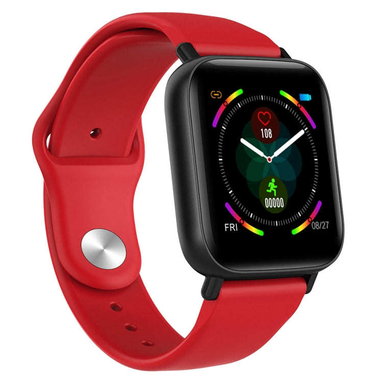 Q10 Fashion Smart Sports Watch, 1.3 inch TFT Screen, IP67 Waterproof, Support Heart Rate / Blood Pressure Monitoring / Sleep Monitoring / Sedentary Reminder (Red) by buy2fix
