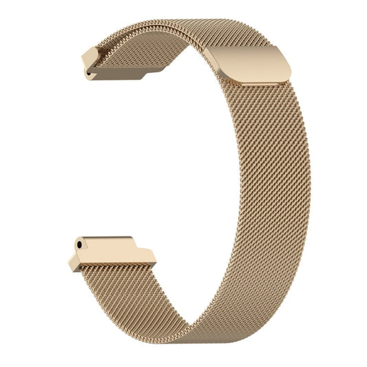 Milanese Watch Band for Garmin Forerunner 235 26cm(Champagne Gold) - Watch Bands by buy2fix | Online Shopping UK | buy2fix
