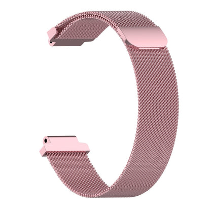 Milanese Watch Band for Garmin Forerunner 235 26cm(Pink) - Watch Bands by buy2fix | Online Shopping UK | buy2fix