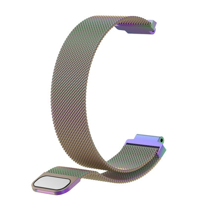 Milanese Watch Band for Garmin Forerunner 235 22cm(Colour) - Watch Bands by buy2fix | Online Shopping UK | buy2fix