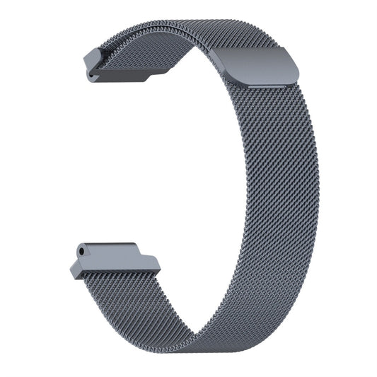 Milanese Watch Band for Garmin Forerunner 235 22cm(Grey) - Watch Bands by buy2fix | Online Shopping UK | buy2fix