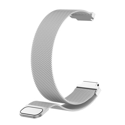 Milanese Watch Band for Garmin Forerunner 235 22cm(Silver) - Watch Bands by buy2fix | Online Shopping UK | buy2fix
