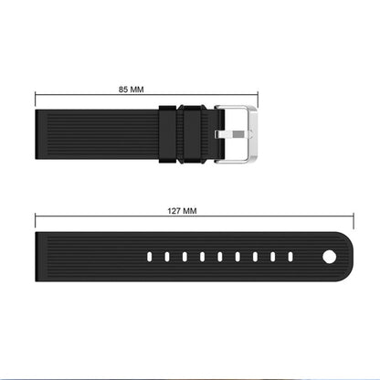 Smart Watch Silicone Watch Band for Garmin Vivoactive 3(Army Green) - Watch Bands by buy2fix | Online Shopping UK | buy2fix