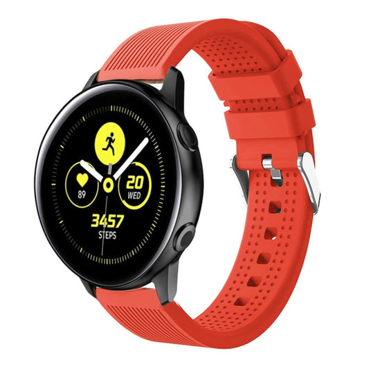 Smart Watch Silicone Watch Band for Garmin Vivoactive 3(Orange) - Watch Bands by buy2fix | Online Shopping UK | buy2fix