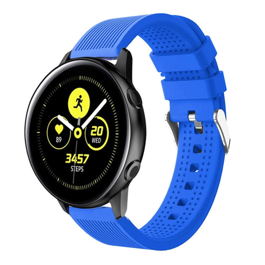 Smart Watch Silicone Watch Band for Garmin Vivoactive 3(Blue) - Watch Bands by buy2fix | Online Shopping UK | buy2fix