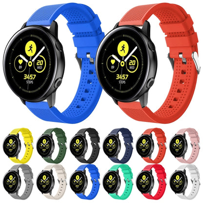 Smart Watch Silicone Watch Band for Garmin Vivoactive 3(Army Green) - Watch Bands by buy2fix | Online Shopping UK | buy2fix