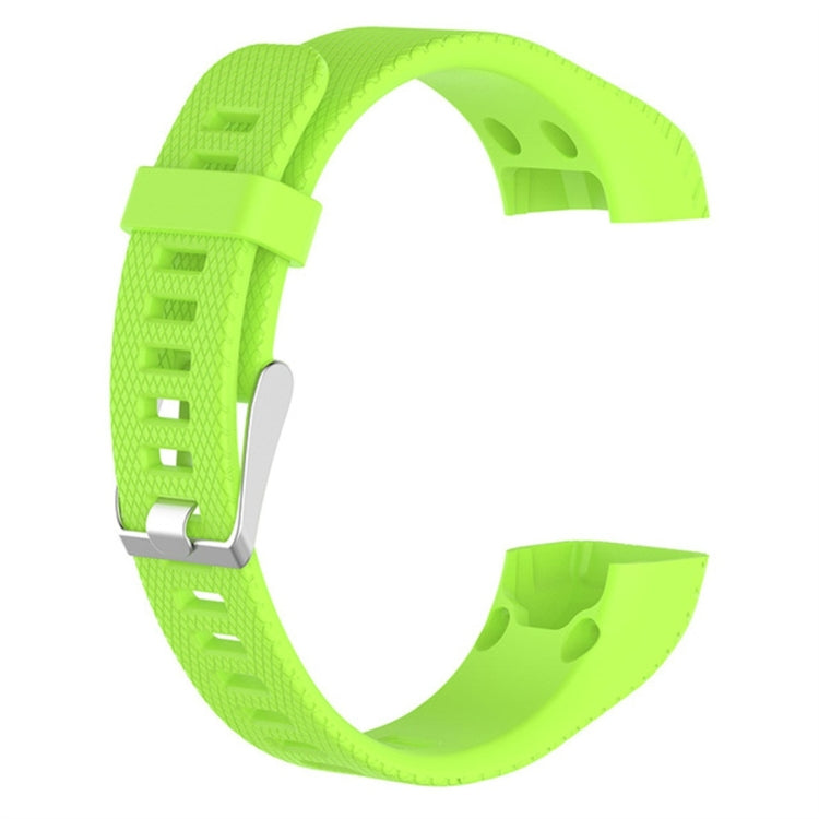 Smart Watch Silicone Watch Band for Garmin Vivosmart HR+(Green) - Watch Bands by buy2fix | Online Shopping UK | buy2fix