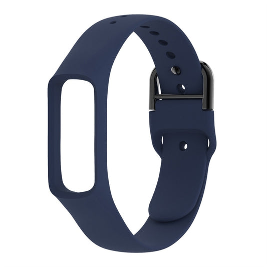 Smart Watch Pure Color Silicone Watch Band for Galaxy Fit-e(Dark Blue) - Watch Bands by buy2fix | Online Shopping UK | buy2fix