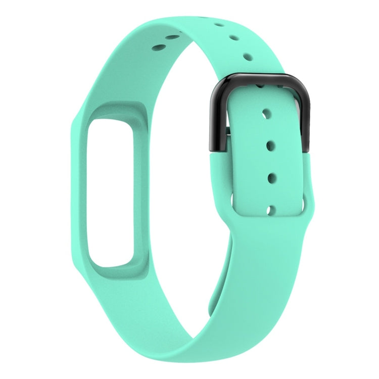 Smart Watch Pure Color Silicone Watch Band for Galaxy Fit-e(Mint Green) - Watch Bands by buy2fix | Online Shopping UK | buy2fix