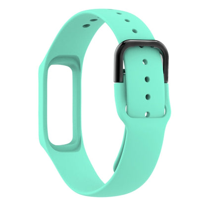 Smart Watch Pure Color Silicone Watch Band for Galaxy Fit-e(Mint Green) - Watch Bands by buy2fix | Online Shopping UK | buy2fix