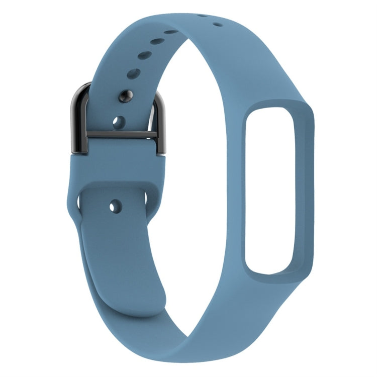 Smart Watch Pure Color Silicone Watch Band for Galaxy Fit-e(Baby Blue) - Watch Bands by buy2fix | Online Shopping UK | buy2fix