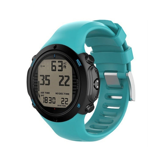 Smart Watch Silicone Watch Band for Suunto D6i(Sky Blue) -  by buy2fix | Online Shopping UK | buy2fix