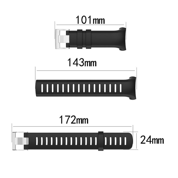 Smart Watch Silicone Watch Band for Suunto D6i(Sky Blue) -  by buy2fix | Online Shopping UK | buy2fix