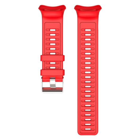 For Polar Vantage V Silicone Smart Watch Watch Band(Red) -  by buy2fix | Online Shopping UK | buy2fix