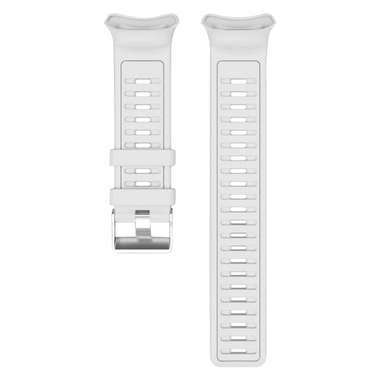 For Polar Vantage V Silicone Smart Watch Watch Band(White) -  by buy2fix | Online Shopping UK | buy2fix