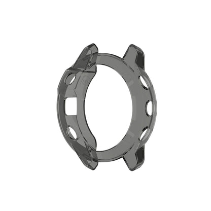 For Garmin Fenix 6 TPU Half Coverage Smart Watch Protevtice Case(Black) - Watch Cases by buy2fix | Online Shopping UK | buy2fix