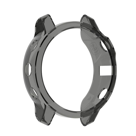 For Garmin Fenix 6s TPU Half Coverage Smart Watch Protevtice Case(Black) - Watch Cases by buy2fix | Online Shopping UK | buy2fix