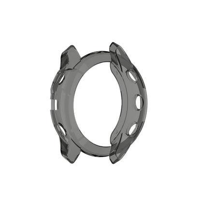 For Garmin Fenix 6X TPU Half Coverage Smart Watch Protevtice Case(Black) - Watch Cases by buy2fix | Online Shopping UK | buy2fix