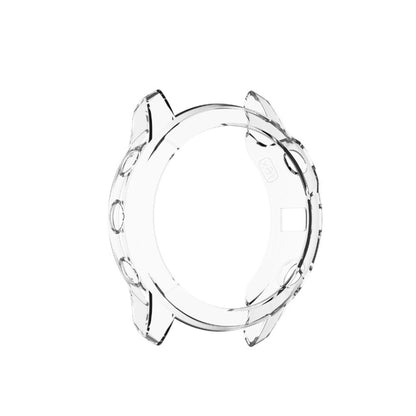For Garmin Fenix 6X TPU Half Coverage Smart Watch Protevtice Case(White) - Watch Cases by buy2fix | Online Shopping UK | buy2fix