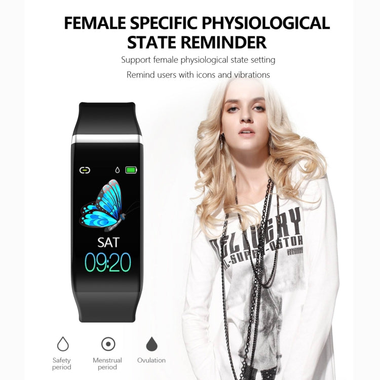 C919 1.14 inch IPX67 Waterproof Smartwatch, Support Call Reminder/ Heart Rate Monitoring /Blood Pressure Monitoring/ Sleep Monitoring (Black) - Smart Wristbands by buy2fix | Online Shopping UK | buy2fix