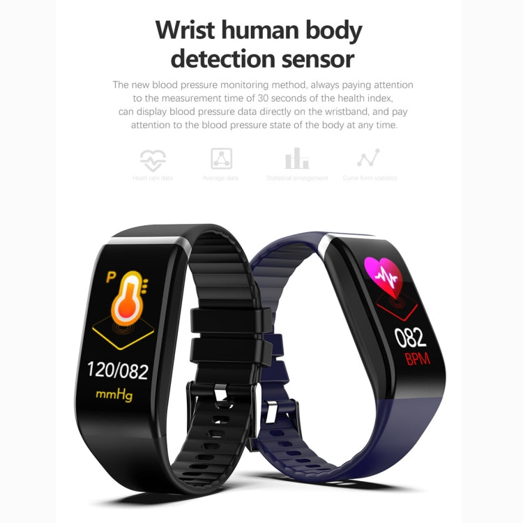 C919 1.14 inch IPX67 Waterproof Smartwatch, Support Call Reminder/ Heart Rate Monitoring /Blood Pressure Monitoring/ Sleep Monitoring (Black) - Smart Wristbands by buy2fix | Online Shopping UK | buy2fix