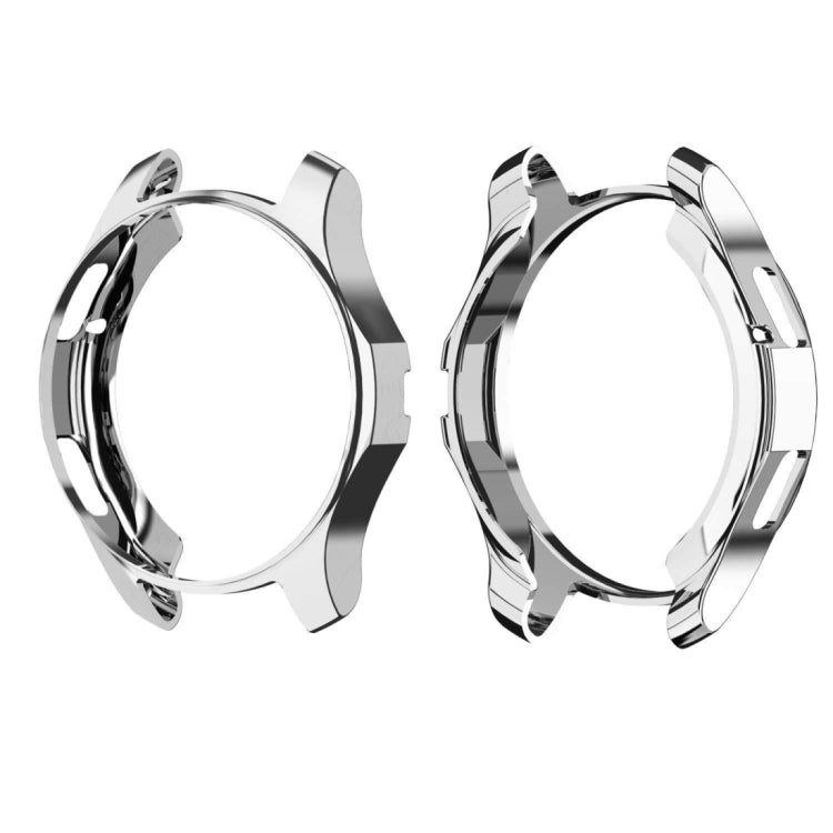 TPU Plated Shockproof Case for Samsung Gear S3 Frontier Smartwatch 46mm(Silver) - Watch Cases by buy2fix | Online Shopping UK | buy2fix