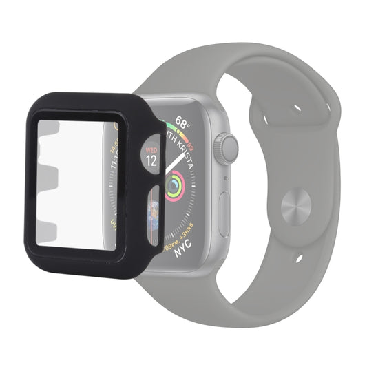 PC + Glass Protective Case for Apple Watch Series 3 & 2 & 1 42mm(Black) by buy2fix