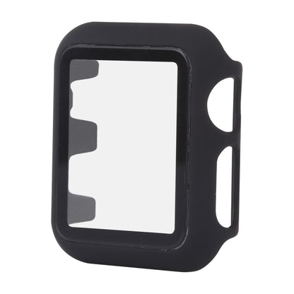 PC + Glass Protective Case for Apple Watch Series 3 & 2 & 1 42mm(Black) by buy2fix