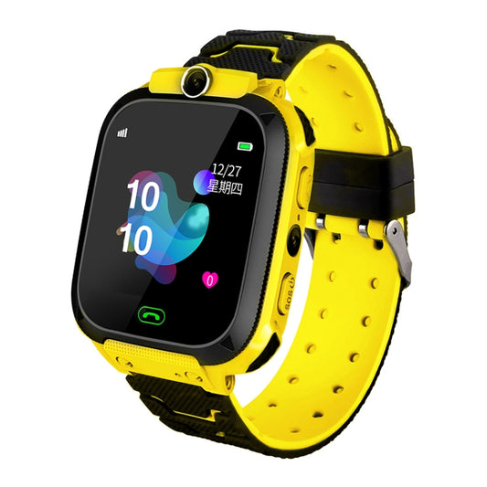 Q12B 1.44 inch Color Screen Smartwatch for Children, Support LBS Positioning / Two-way Dialing / One-key First-aid / Voice Monitoring / Setracker APP (Yellow) by buy2fix