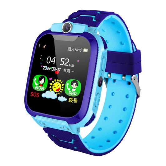 Q12 1.44 inch Color Screen Smartwatch for Children, Not Waterproof, Support LBS Positioning / Two-way Dialing / SOS / Voice Monitoring / Setracker APP (Blue) by buy2fix