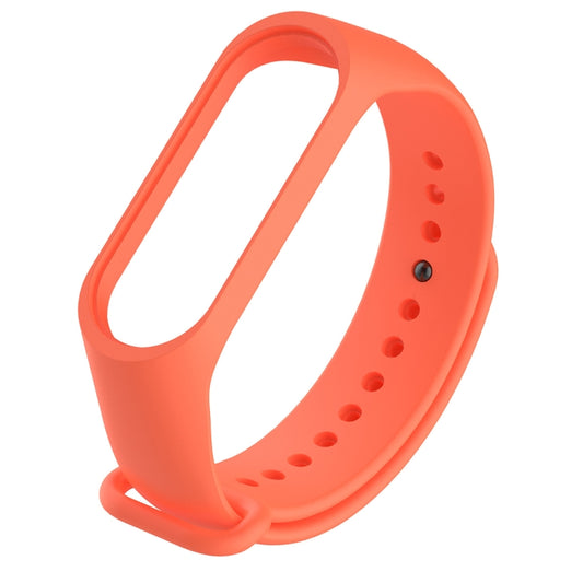 Silicone Watch Band for Xiaomi Mi Band 3(Orange) - Watch Bands by buy2fix | Online Shopping UK | buy2fix